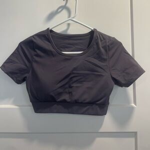 Danysu Open Back Crop Tops